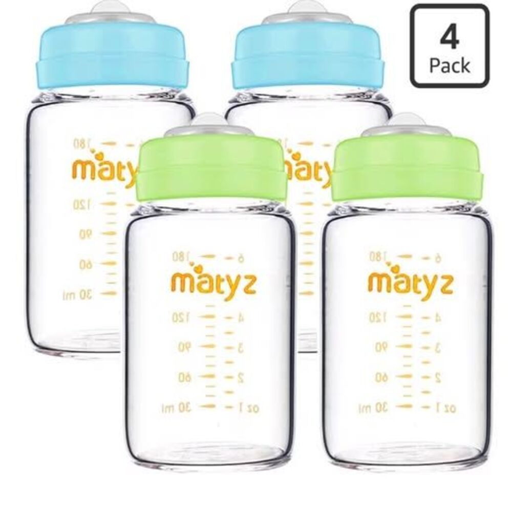 Matyz Wide-Neck Glass Storage Bottles